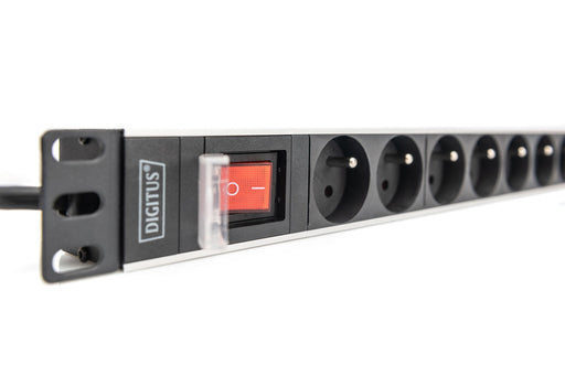 EAN 4016032481959 - Digitus DN-95402-1-FR unidad de distribución de energía (PDU) 8 salidas AC 1U imagen 2