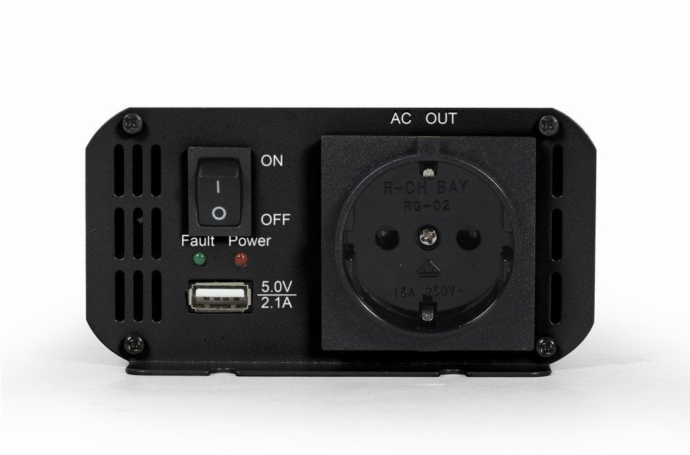 EAN 8716309119436 - Gembird EG-PWC500-01 adaptador e inversor de corriente Auto 500 W Gris imagen 2
