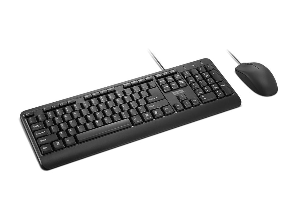EAN 0195892084112 - Lenovo 160 teclado Ratón incluido Hogar / Oficina USB Inglés de EE. UU. Negro imagen 3
