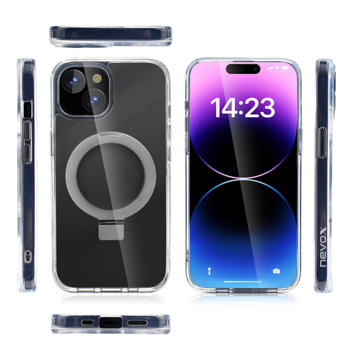 EAN 4250686412888 - nevox StyleShell SHOCKFlex funda para teléfono móvil 17 cm (6.7") Transparente imagen 2