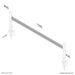EAN 8717371442262 - Neomounts FPMA-DTB100 soporte para monitor 61 cm (24") Escritorio Plata imagen 3