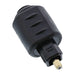 EAN 4043718055432 - InLine 89907 cambiador de género para cable 3.5mm jack female Toslink Negro imagen 1