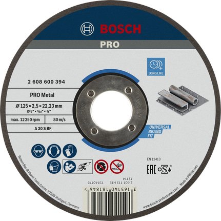 EAN 3165140181846 - Bosch 2 608 600 394 accesorio para amoladora angular Disco de desbaste imagen 1