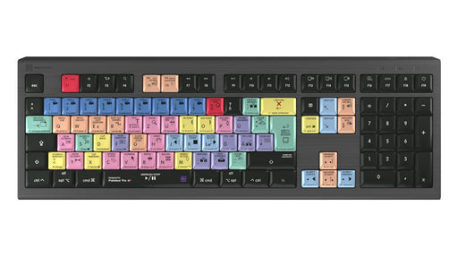 EAN 5707795018764 - Logickeyboard Adobe Premiere Pro CC Astra 2 teclado Universal USB QWERTZ Alemán Gris imagen 1