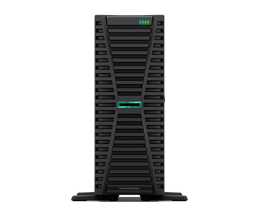 EAN 190017773643 - HPE ProLiant ML350 G11 4510 12c 64G 2x480G SSD 2x1000W EU Svr w/Microsoft Windows 2025 Std 5usr CAL servid imagen 1