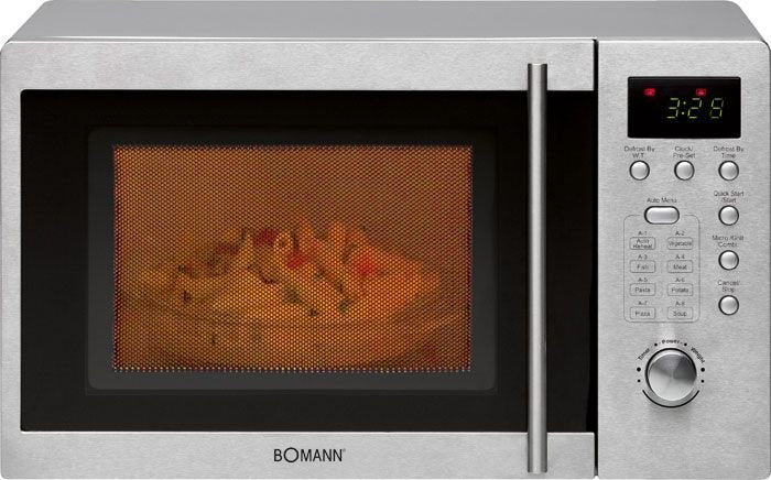 EAN 4004470221114 - Bomann MWG 2211 U CB Acero inoxidable 20 L 800 W imagen 1