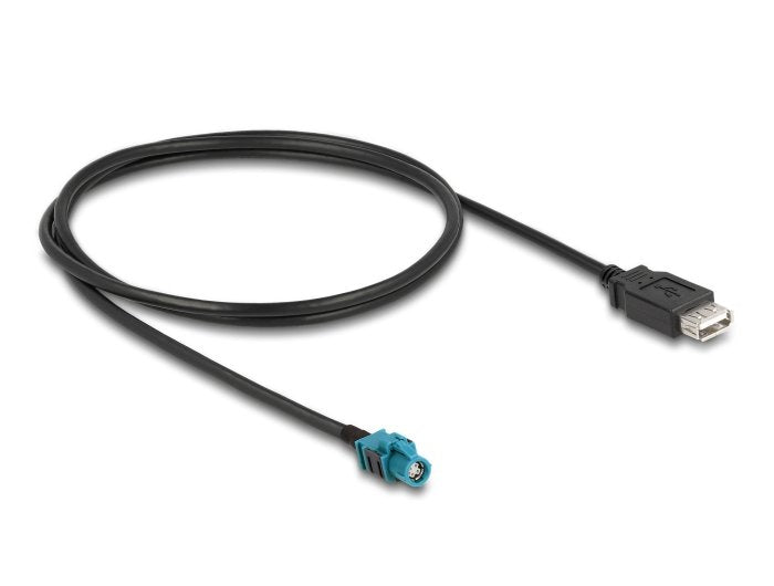 EAN 4043619905638 - DeLOCK 90563 cable coaxial USB A Negro imagen 1