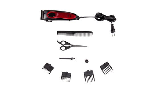 EAN 5908256838604 - Adler AD 2825 cortadora de pelo y maquinilla Negro, Rojo imagen 5