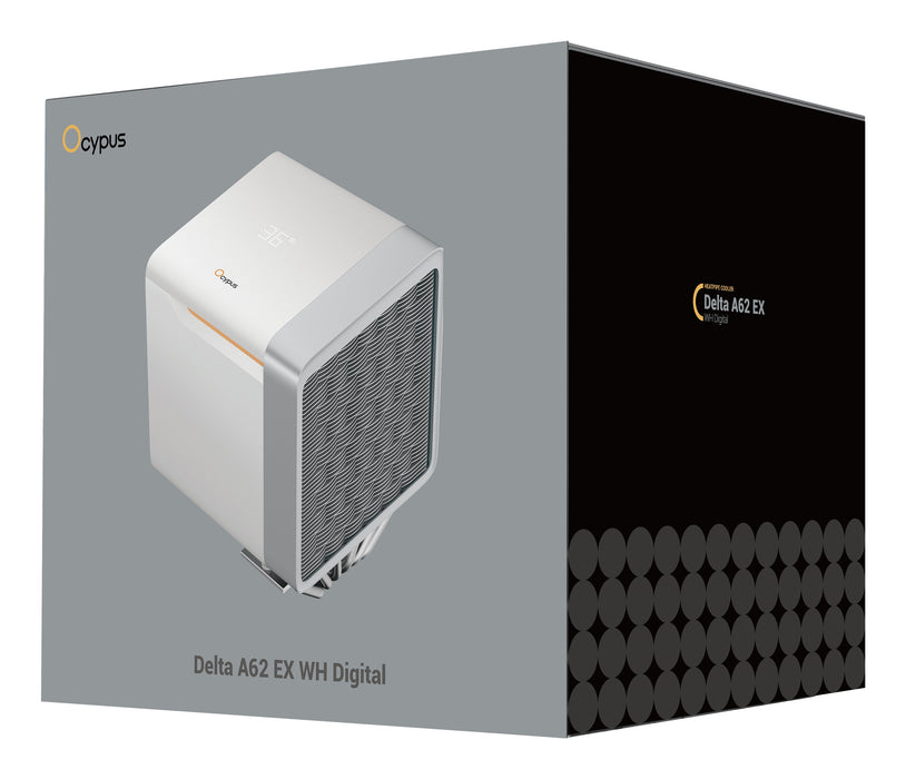 EAN 6977414881782 - Ocypus Delta A62 EX Digital Procesador Refrigerador de aire 12 cm Blanco 1 pieza(s) imagen 7