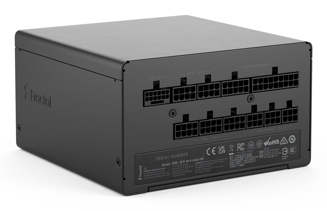 EAN 7340172710257 - Fractal Design Ion 3 Gold 750W unidad de fuente de alimentación 24-pin ATX ATX Negro imagen 1