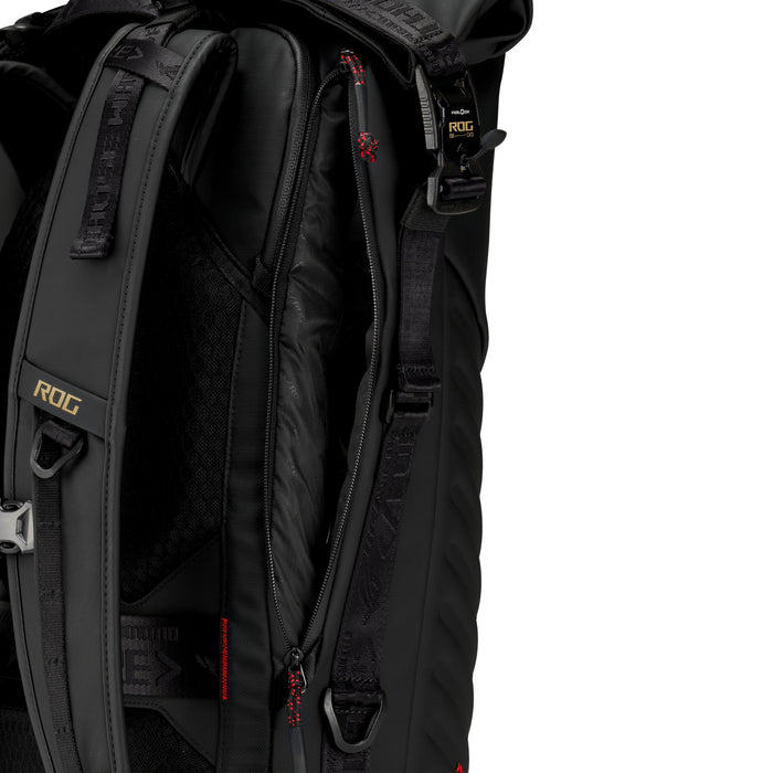 EAN 4711636593908 - ASUS ROG SLASH Backpack Edition 20 mochila Mochila enrollable Negro Poliéster, cuero PU imagen 4