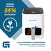 EAN 8426156017778 - Grunkel WHITEEASYFRYER freidora Sencillo 4 L Independiente 1200 W Freidora de aire caliente Blanco imagen 5