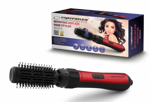 EAN 5901299931103 - Esperanza EBL008 Utensilio de peinado Cepillo de aire caliente Negro, Rojo 1000 W 1,8 m imagen 2