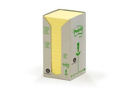 EAN 4046719100651 - Post-It FT510110347 nota autoadhesiva Plaza Amarillo Autoadhesivo imagen 1