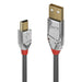 EAN 4002888366304 - Lindy 36630 cable USB USB 2.0 0,5 m USB A Mini-USB B Gris imagen 1