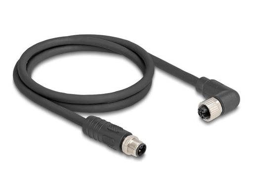 EAN 4043619805235 - DeLOCK 80523 cable para sensor y actuador 1 m RST M12 Negro imagen 1