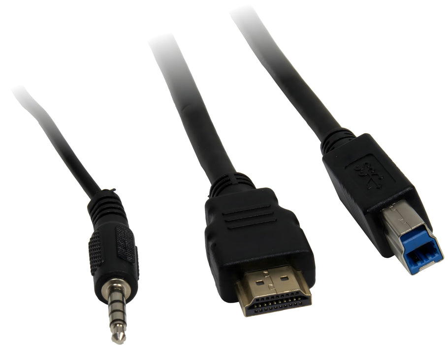 EAN 4260455649599 - Inter-Tech AS-41HUS interruptor KVM Negro imagen 3