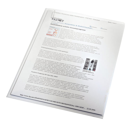 EAN 4002432416509 - Leitz 40000003 carpeta Polipropileno (PP) Transparente A4 imagen 2