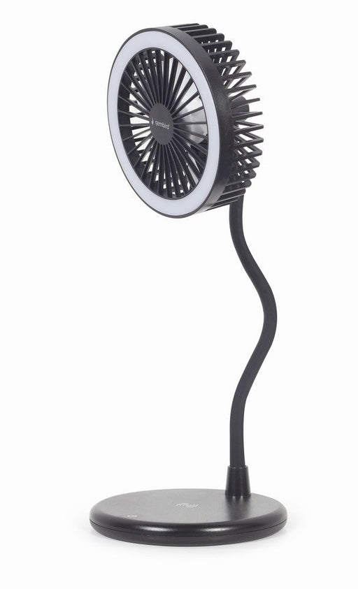 EAN 8716309123716 - Gembird TA-WPC10-LEDFAN-01 ventilador Negro imagen 1