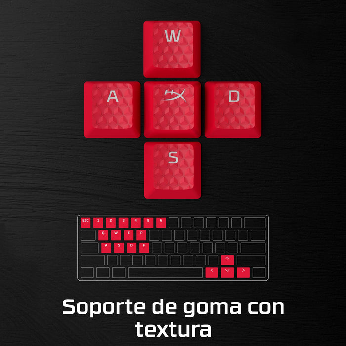 EAN 0196188737330 - HyperX Rubber Keycaps - Gaming Accessory Kit - Pink (US Layout) Tecla imagen 8