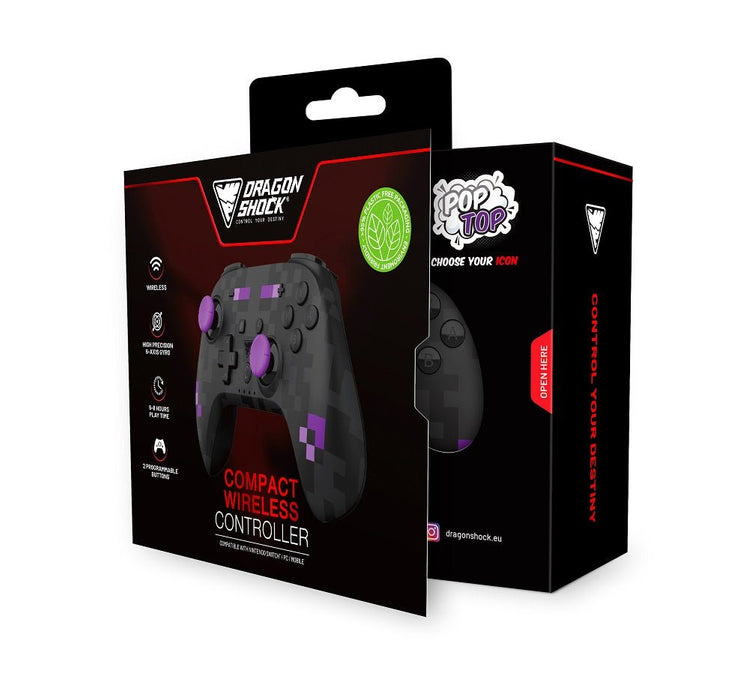 EAN 5425025595280 - Dragonshock PopTop Negro, Púrpura Bluetooth Gamepad Analógico/Digital Nintendo Switch, PC imagen 6