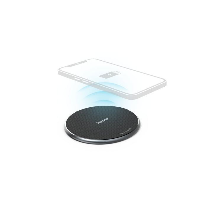 EAN 4047443488589 - Hama QI-FC10 Smartphone Negro USB Cargador inalámbrico Carga rápida Interior imagen 1