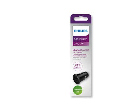 EAN 4895229109292 - Philips DLP2510/00 cargador de dispositivo móvil Universal Negro Encendedor de cigarrillos Auto imagen 2