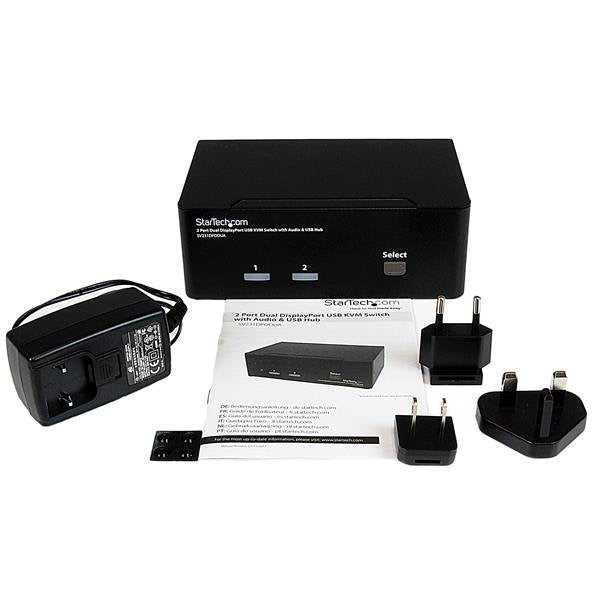 EAN 0065030839266 - StarTech.com SV231DPDDUA interruptor KVM Negro imagen 4