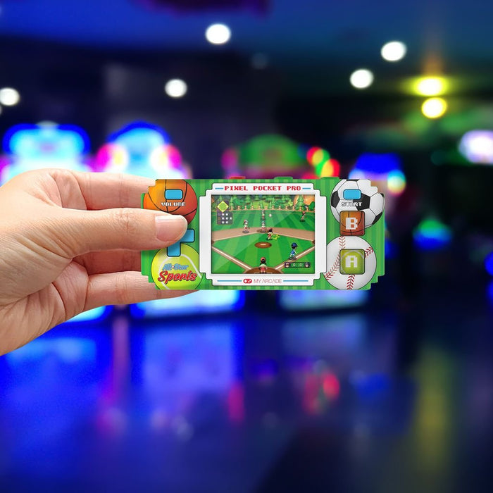 EAN 845620039449 - My Arcade Pixel Pocket Pro All-Star Sports videoconsola portátil 5,08 cm (2") Verde imagen 4