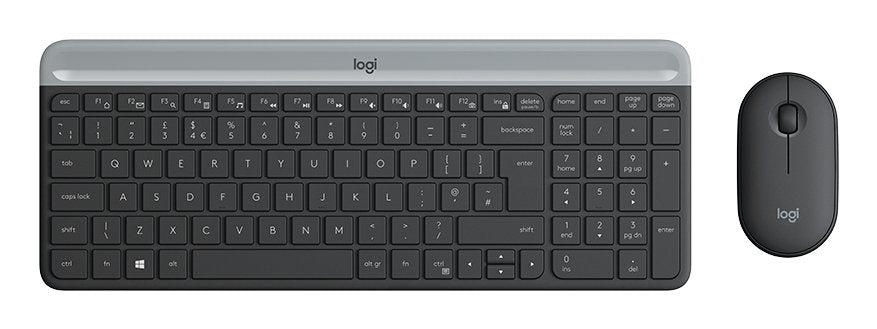 EAN 5099206086562 - Logitech 920-009200 teclado Ratón incluido Universal RF inalámbrico QWERTY Nórdico Grafito imagen 1