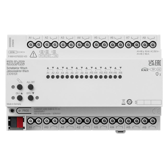 EAN 4011377179127 - JUNG 230161SR interruptor de luz Plástico imagen 1