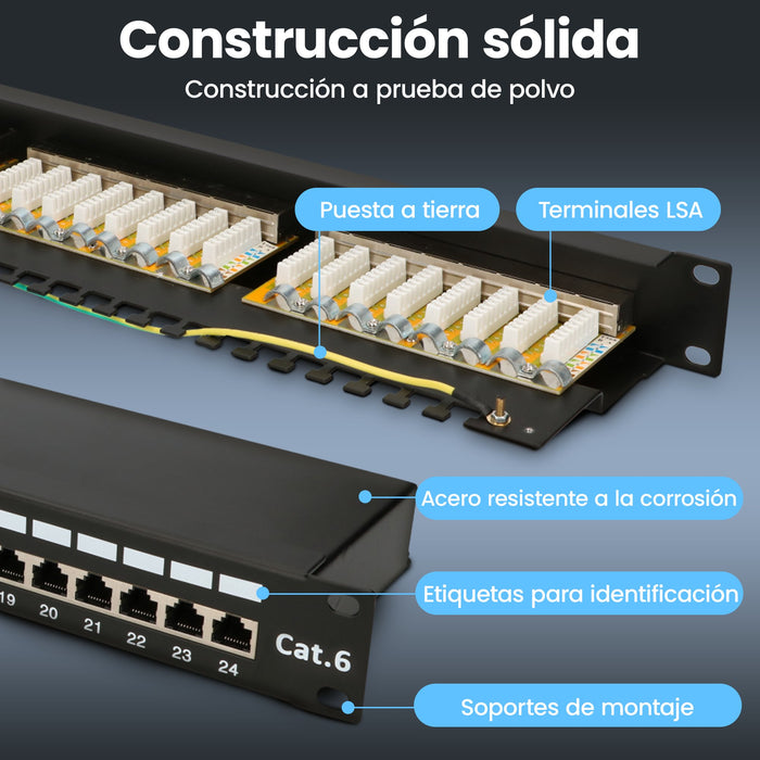 EAN 5902560369830 - Extralink EX.9830 panel de parcheo 1U imagen 15