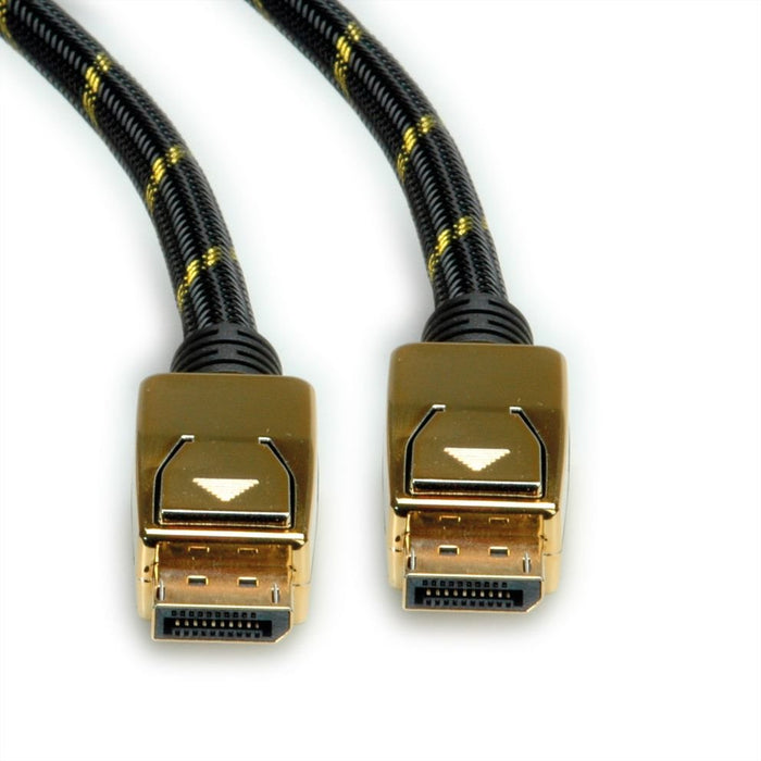EAN 7630049610965 - ROLINE 11.04.5920 cable DisplayPort 1 m Negro, Oro imagen 3