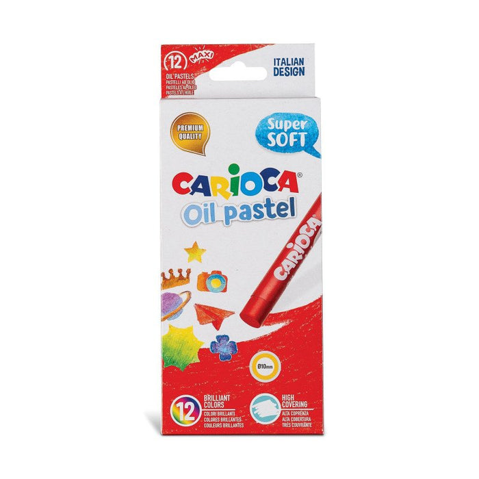 EAN 8003511432775 - Carioca 43277 pastel Pastel al óleo Negro, Azul, Marrón, Verde, Naranja, Rosa, Rojo, Rosa, Violeta, Blanc imagen 1