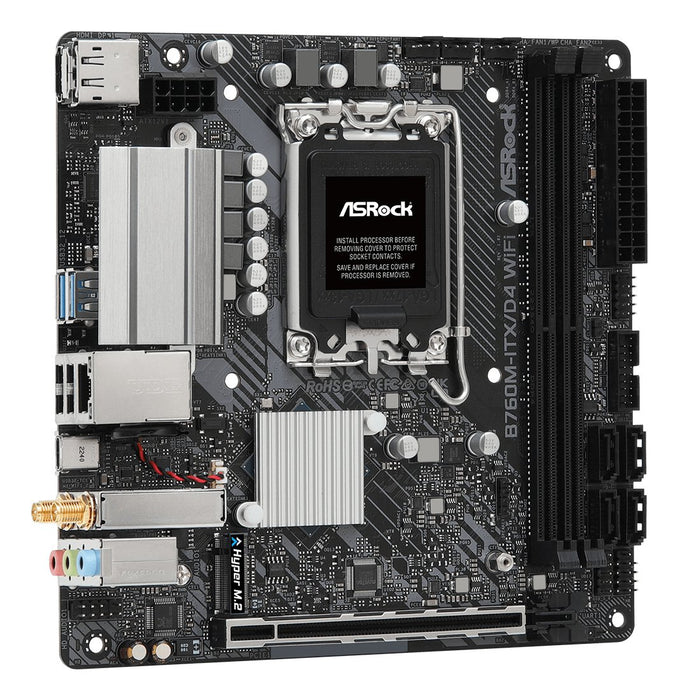 EAN 4710483942242 - Asrock B760M-ITX/D4 WiFi Intel B760 LGA 1700 mini ITX imagen 5