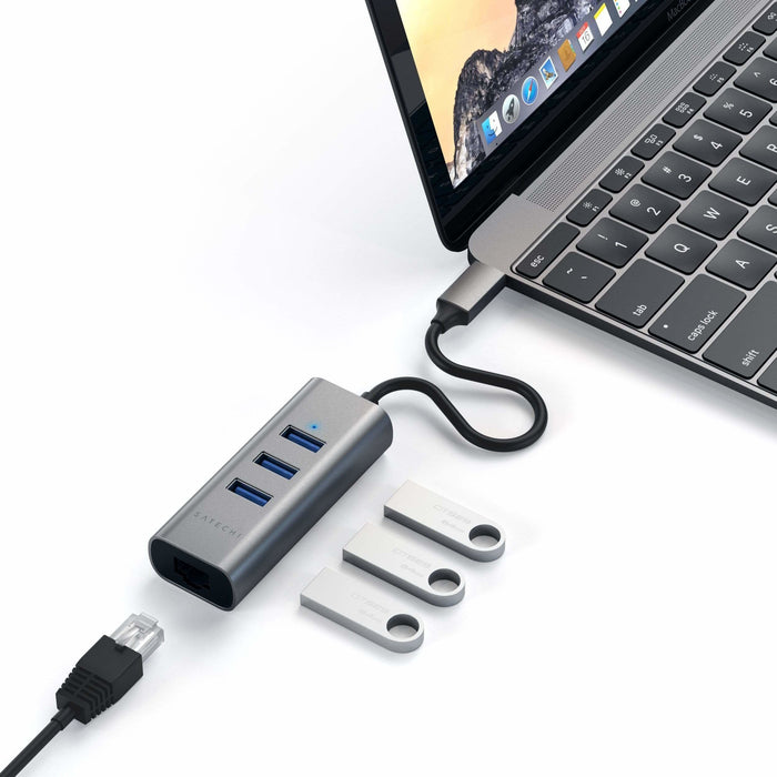 EAN 879961007256 - Satechi ST-TC2N1USB31AM base para portátil y replicador de puertos USB 3.2 Gen 1 (3.1 Gen 1) Type-C Gris imagen 5