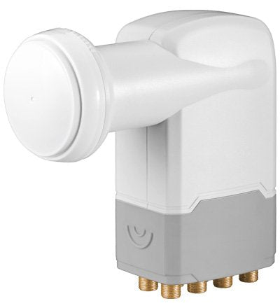 EAN 4040849672736 - Goobay SAT Universal Octo 0.1dB convertidor low noise block (lnb) 10,6 - 12,75 GHz Blanco imagen 1