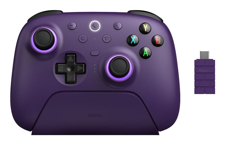 EAN 6922621507062 - 8Bitdo Ultimate 2 Wireless Púrpura Bluetooth/RF/USB Gamepad Analógico/Digital Android, MAC, PC imagen 1