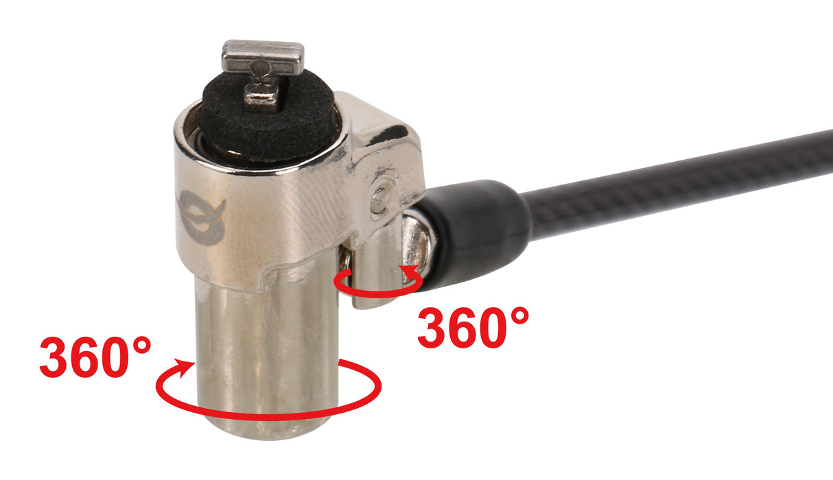 EAN 4015867245309 - Conceptronic CUSTODIO02BSM cable antirrobo Negro 1,8 m imagen 5