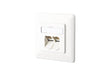 EAN 4250184118565 - BTR NETCOM 130C381002-I toma de corriente RJ-45 Blanco imagen 1