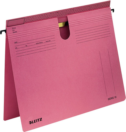 EAN 4002432405459 - Leitz SERIE 18 archivador colgante Cartón A4 Rojo imagen 1