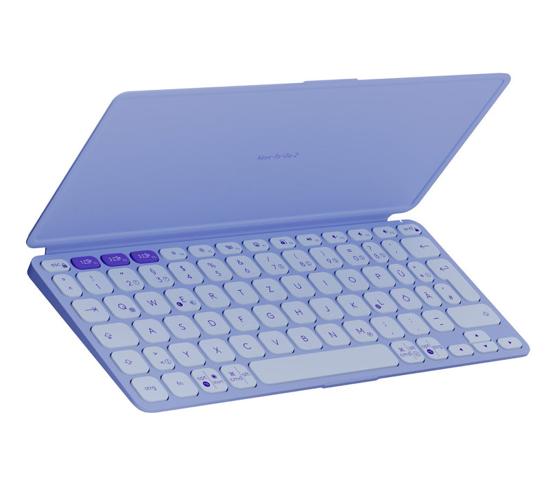 EAN 5099206125759 - Logitech 920-012966 teclado para móvil QWERTZ Alemán Bluetooth Lila imagen 2
