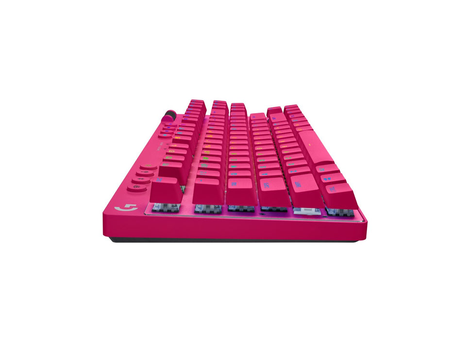 EAN 5099206113336 - Logitech G 920-012155 teclado Juego RF Wireless + Bluetooth QWERTZ Alemán Magenta imagen 5