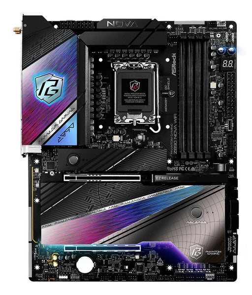 EAN 4710483949708 - Asrock Phantom Gaming Z890 Nova WiFi Intel Z890 LGA 1851 (Socket V1) ATX imagen 2