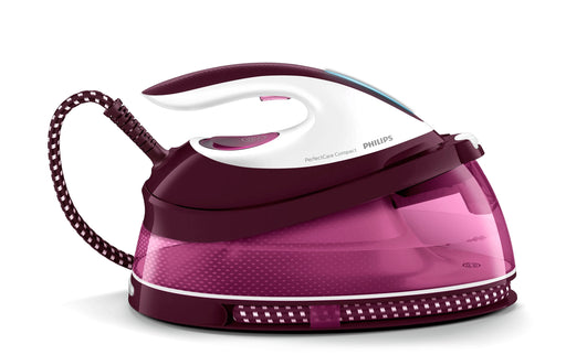 EAN 8710103935858 - Philips GC7842/40 estación plancha al vapor 2400 W 1,5 L Suela SteamGlide Plus Púrpura, Blanco imagen 1