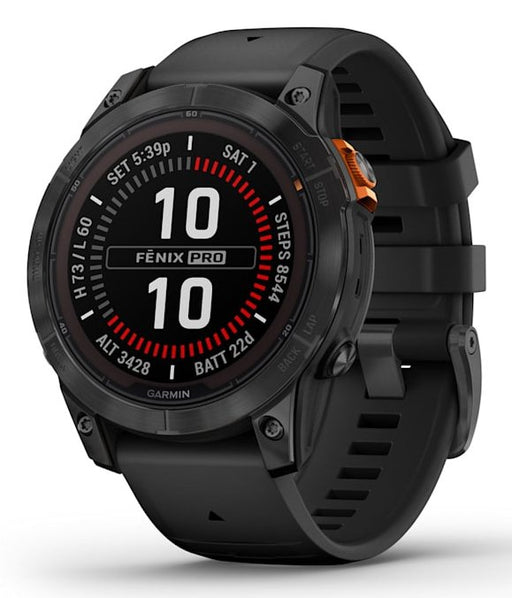 EAN 0753759317713 - Garmin fēnix 7 Pro Solar Edition 3,3 cm (1.3") MIP 47 mm Digital 260 x 260 Pixeles Pantalla táctil Negro, imagen 1