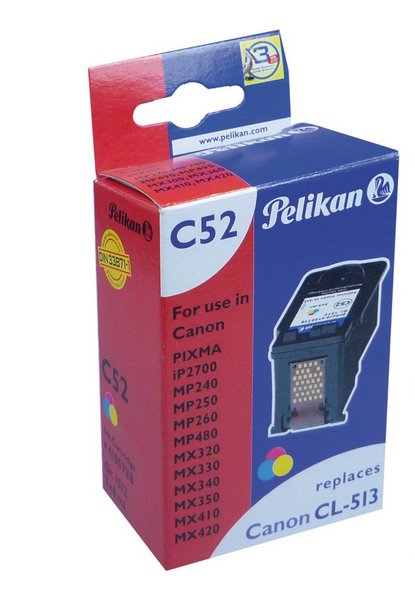 EAN 4018474105738 - Pelikan C52 cartucho de tinta 1 pieza(s) Cian, Magenta, Amarillo imagen 2