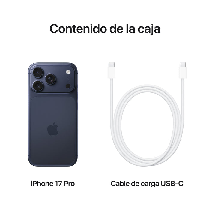 EAN 0195950627565 - Apple iPhone 17 Pro 16 cm (6.3") SIM doble iOS 26 5G USB Tipo C 256 GB Azul imagen 8