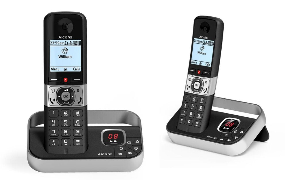 EAN 3700601422122 - Alcatel F890 Teléfono DECT Identificador de llamadas Negro imagen 1