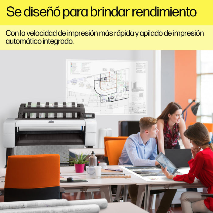EAN 0193808345951 - HP Designjet T1600dr 36-in PostScript Printer impresora de gran formato Inyección de tinta térmica Color  imagen 17